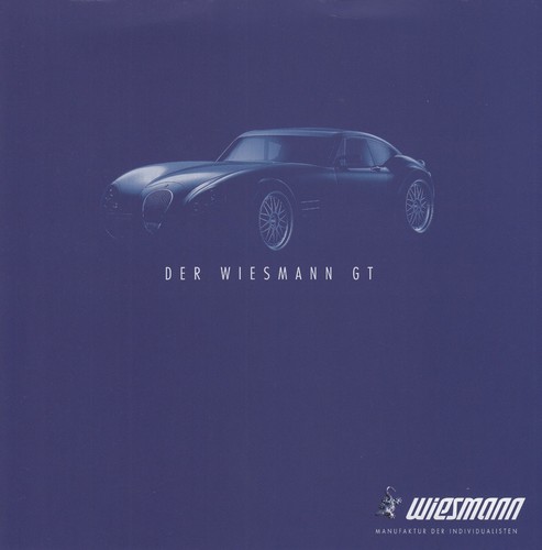 Wiesmann coupe mf4 prospekt - gt,