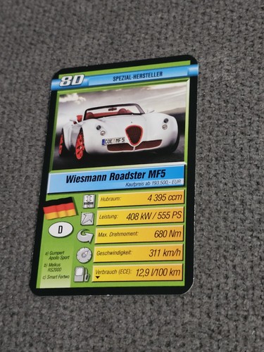 Wiesmann roadster mf5 new - wiesmann,