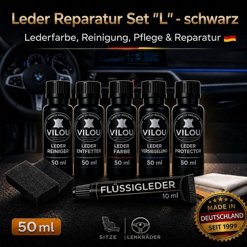 Schwarz 50ml auto leder - 50ml,
