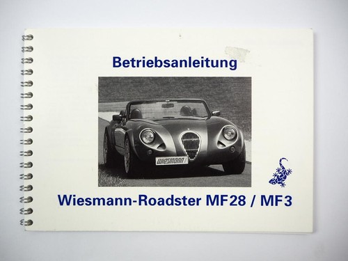 Wiesmann mf28 mf3 roadster - mf28,