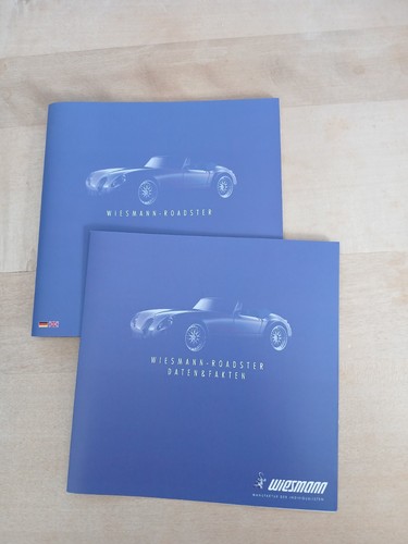 Wiesmann roadster prospekte - wiesmann,