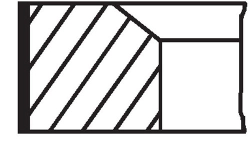 Mahle kolbenringsatz 081 - kolbenringsatz, rs